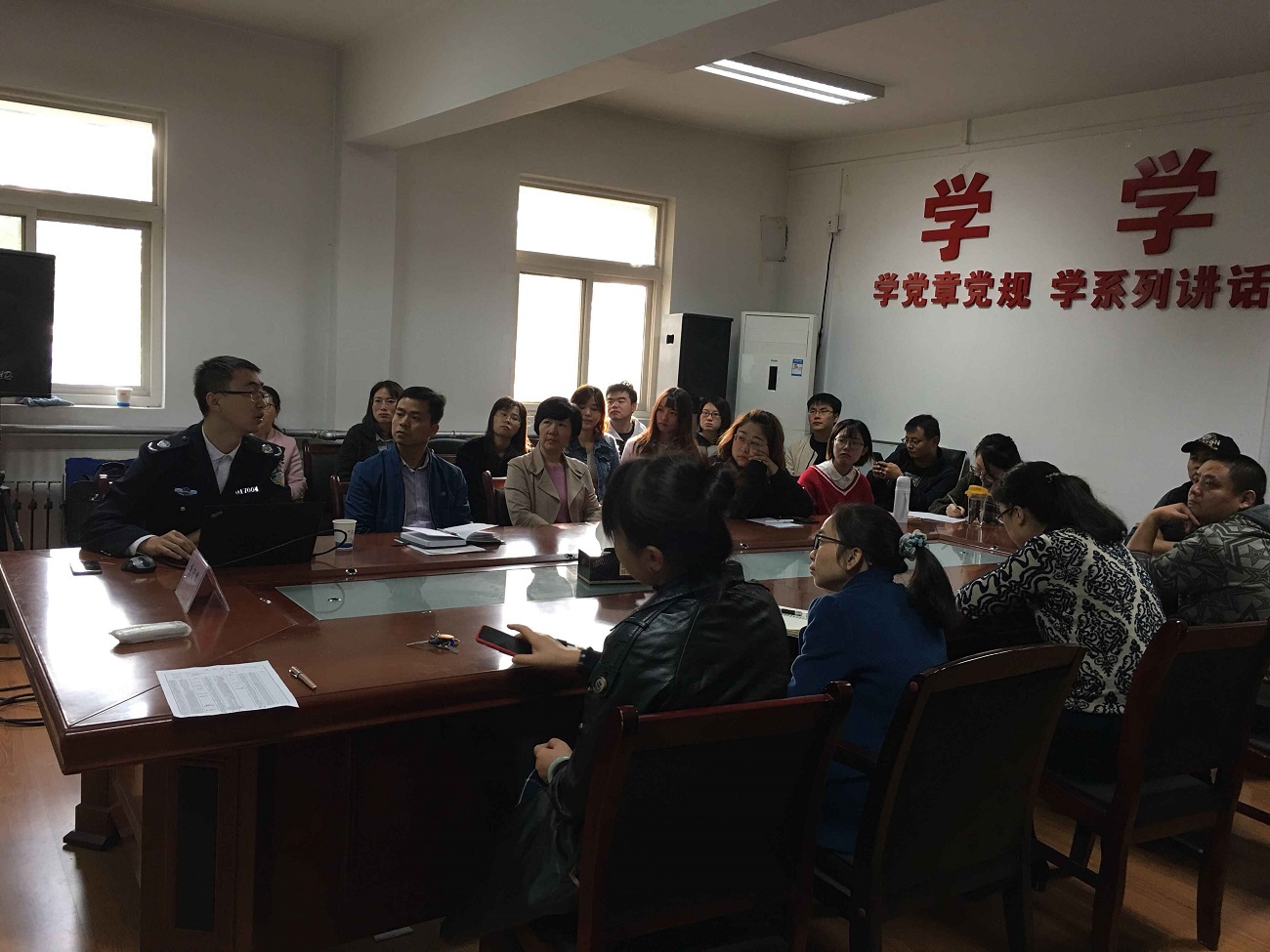 電勘院舉辦消防安全知識講座