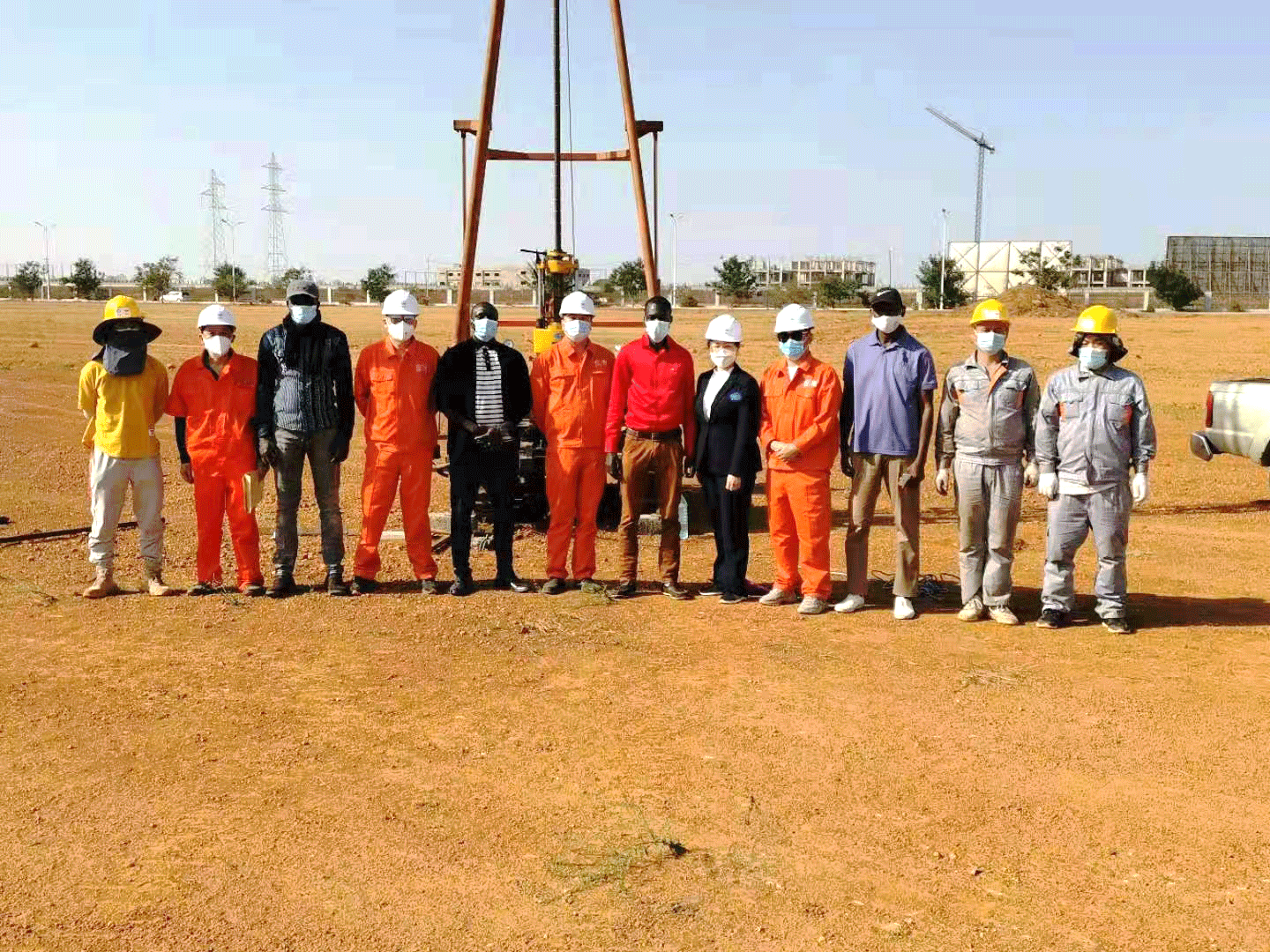 塞內(nèi)加爾加姆尼亞久工業(yè)園Ⅱ期工程 勘察項(xiàng)目正式開工