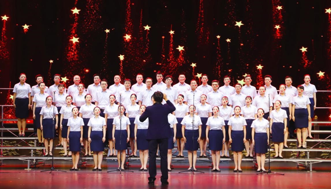 歌聲嘹亮贊頌黨，砥礪前行新征程——院榮獲集團公司黨委慶建黨百年合唱比賽三等獎