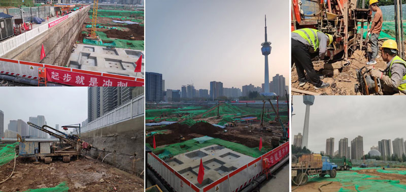 技術(shù)服務(wù)雙推進 共建西安新地標 ——我院參建的西安市重點項目持續(xù)推進中